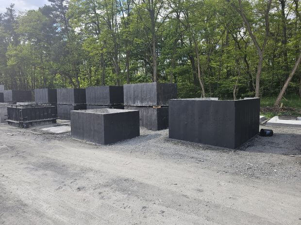 Szamba jednokomorowe i dwukomorowe z betonu  w Rybniku w konkurencyjnych cenach